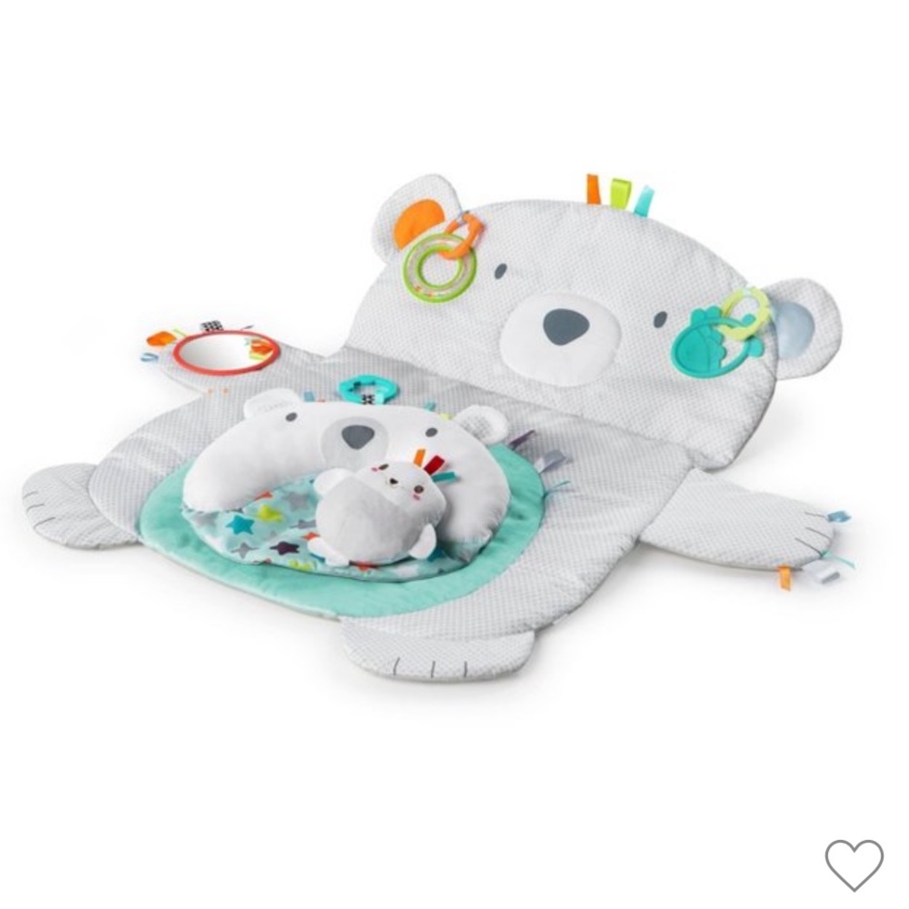 Bright Starts Tummy Time Prop & Play Mat